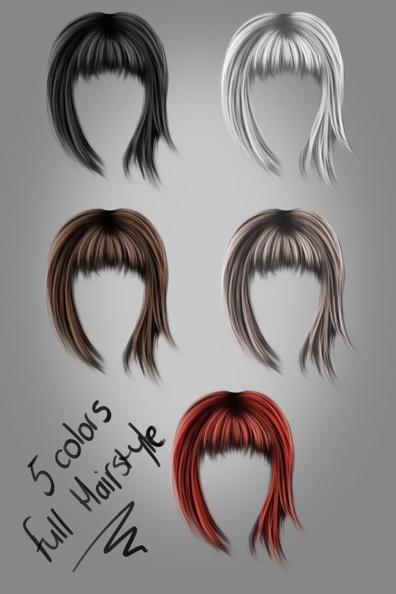 Buy PNG Shoulder Length Hairstyle 5 Colors Online in India - Etsy Buy PNG Shoulder Length Hairstyle 5 Colors Online in India - Etsy