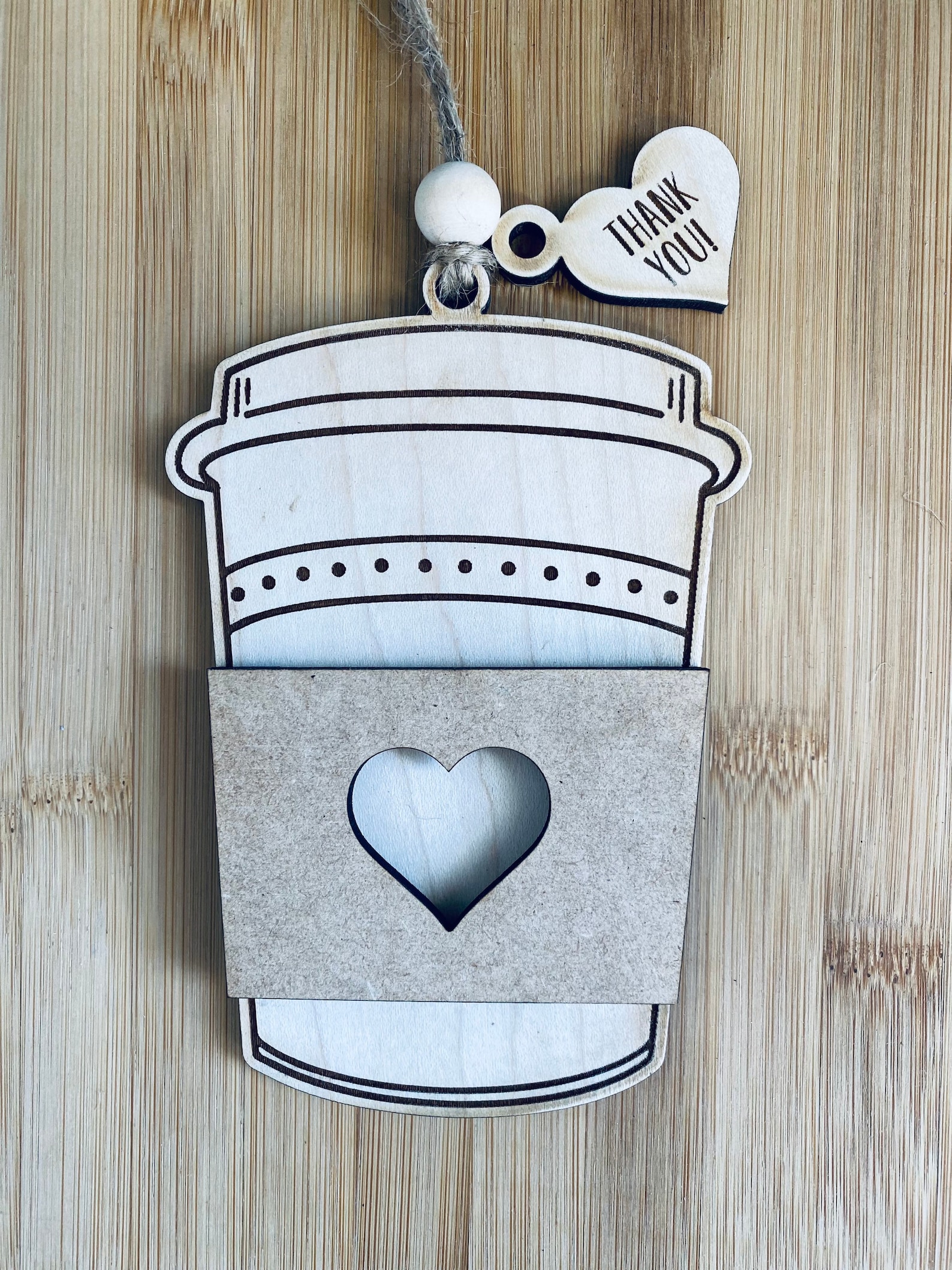 Coffee Cup Gift Card Holder Ornament SVG Starbucks Gift Card Etsy