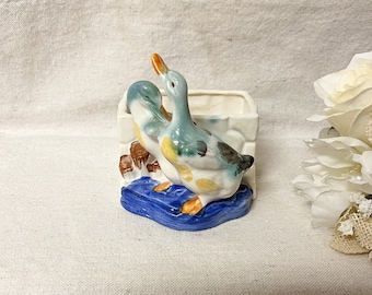 Geese Planter by Ucagco China Japan Vintage