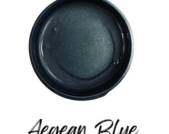 Aegean Blue Lux Metallic Paint by Paint Couture - Smooth Satin Finish