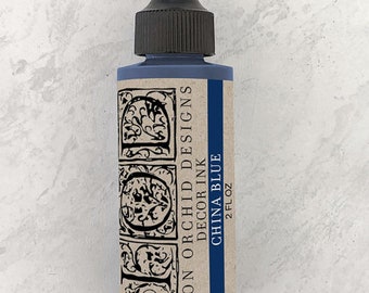 IOD CHINA BLUE Decor Ink by Iron Orchid Designs