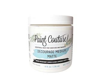 Decoupage Medium Matte - Paint Couture | Water-Based, Low VOC