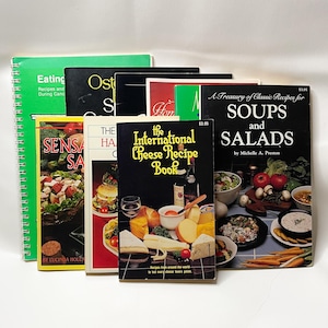 Vintage Recipe Booklet Collection – Set of 9 Softcover Booklets c1970s–1980s | Retro Cooking & Baking Pamphlets | Kitchen Ephemera Lot