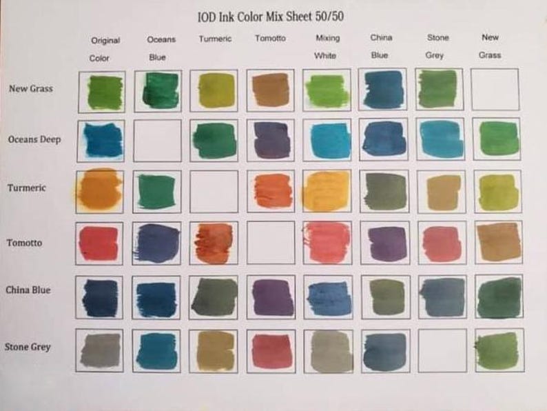 IOD China Blue Decor Ink - Iron Orchid Designs | 2oz Pigment-Rich, Fade-Resistant Crafting Ink