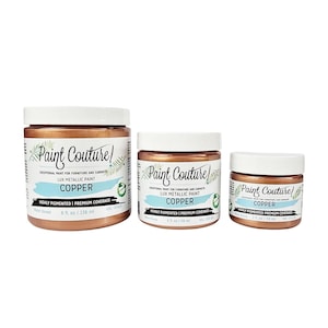 Copper Lux Metallic Paint - Paint Couture | Smooth Satin Finish