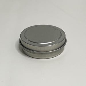1oz Aluminum Cosmetic Tins with Lids | Set of 45 Empty Metal Containers | Balm, Salve, DIY Skincare