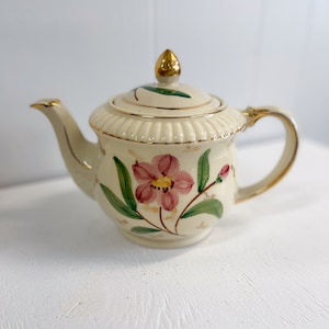 Floral Tea Pot - Shawnee Pottery USA