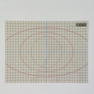 IOD Thin Mount – Iron Orchid Designs | 12&quot; x 18&quot; Flexible Acetate Stamping Tool with Grid Lines