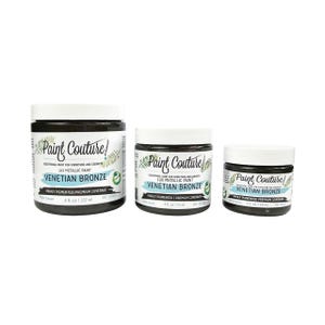Venetian Bronze Lux Metallic Paint - Paint Couture | Smooth Satin Finish