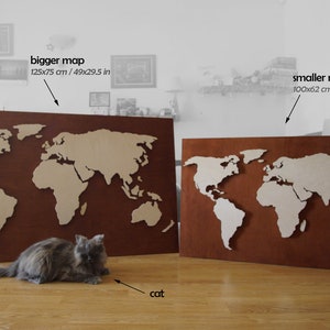 wall decor map