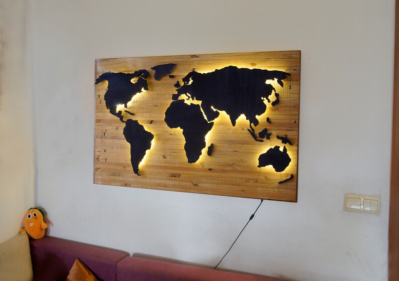 lighted wall art