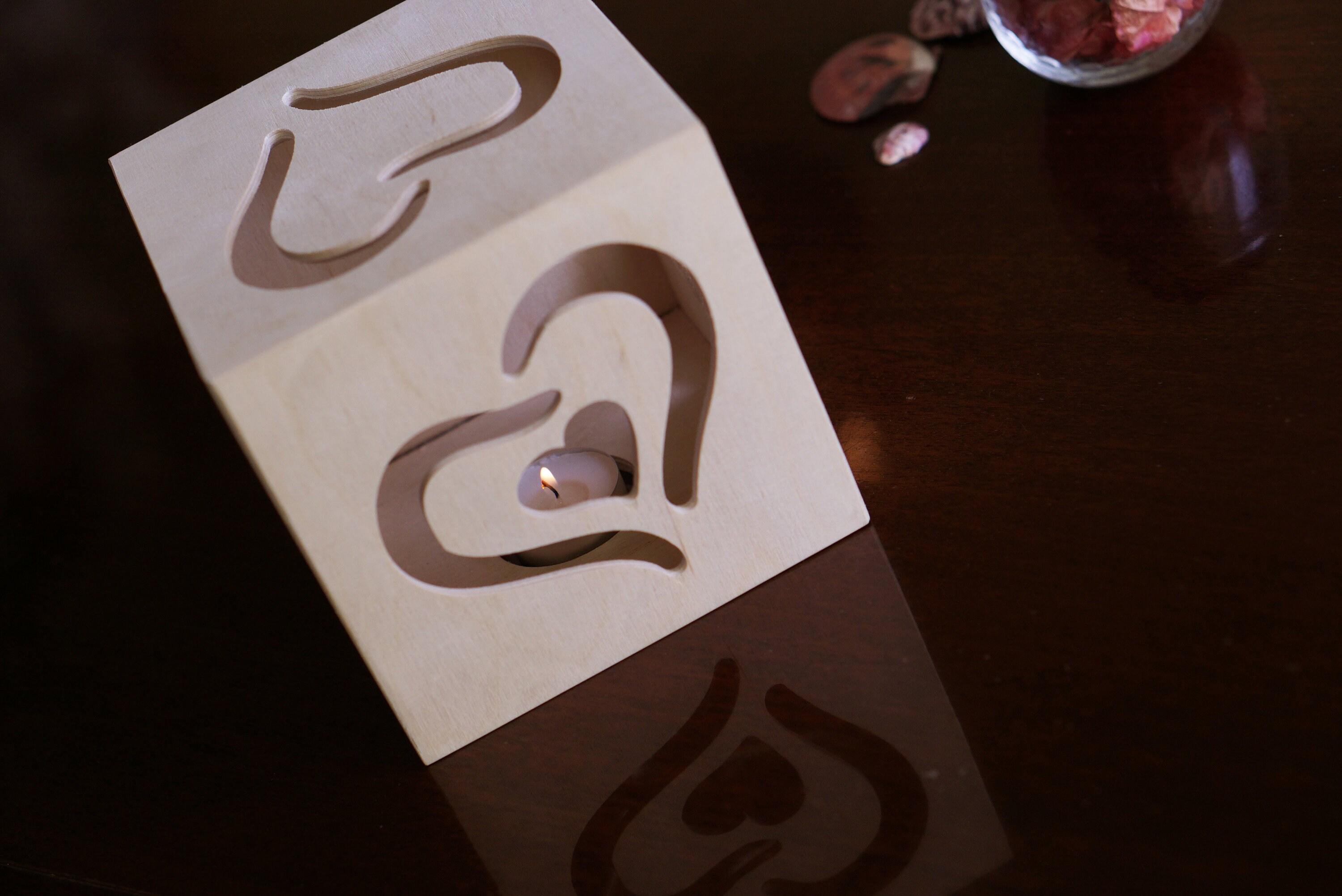 Engraved Lantern Names Initials Symbols Projected on the Etsy