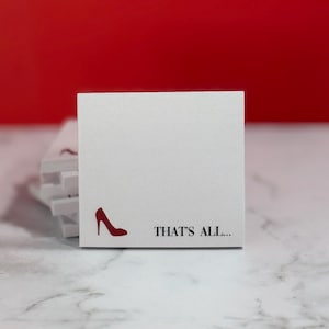 That's All - Devil Wears Prada Inspired - 3" x 3" Post-it Note pad