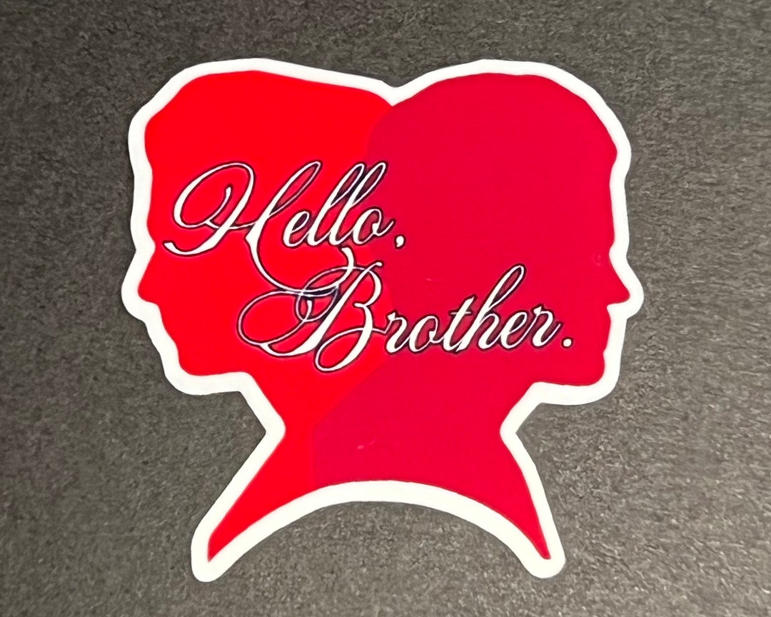 Hello Brother Sticker - the Vampire Dairies - Etsy