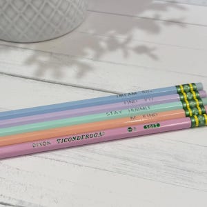 Motivational TICONDEROGA 5 - Pack Pencil Set – Foil Stamped