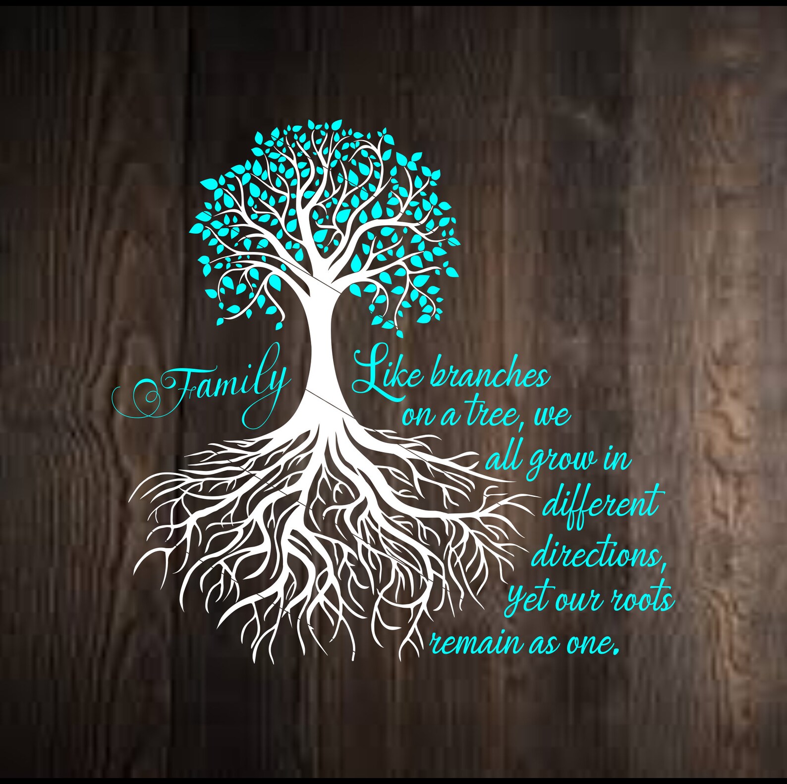 Family Tree SVG: Roots & Love, Cricut Cut File (digital File) - Etsy