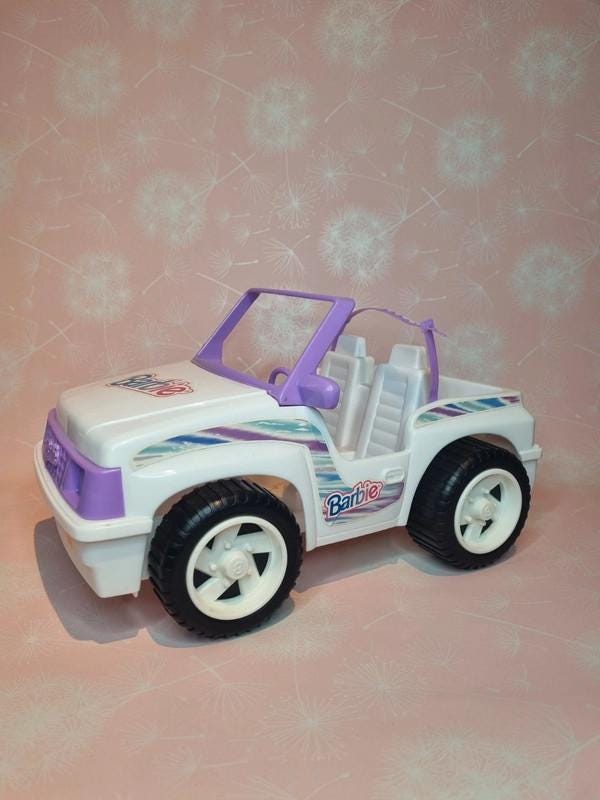 Barbie Car Jeep 90's Toy