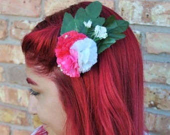Small Flower Trio Hair Clip