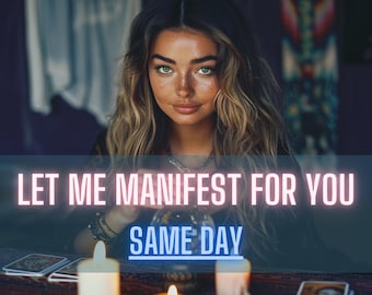 Lassen Sie mich für Sie manifestieren, Manifestationszeremonie, Manifestationssitzung, Manifestations-Coach, Manifestations-Anleitung, Manifestierter Unterstützung