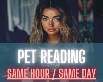 Clairvoyant Pet Psychic Reading, Telepathic Animal Communication, Accurate Pet Tarot Reading, Deceased Pet Reading, Does My Pet Love Me?