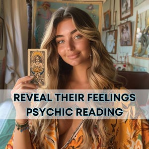 Reveal Their Feelings and Thoughts, Psychic Love Reading, Telepathy Insights, Love Reading, Same Day Reading