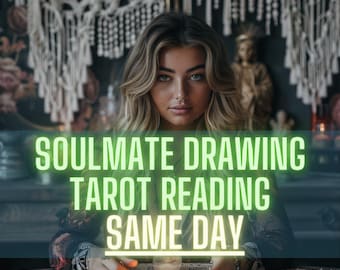 Soulmate Drawing Love Tarot Reading, Soulmate Reading Psychic Drawing, Soulmate Reading Tarot Reading, Your Future Husband/Wife, Same Day
