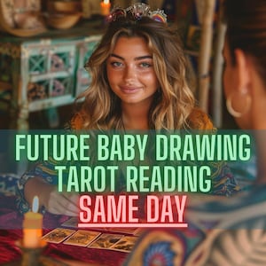 Future Baby Drawing, Tarot Reading, Fast Delivery, Future Child Portrait, Draw My Future Baby, Drawing Baby, Child Drawing, Future Child