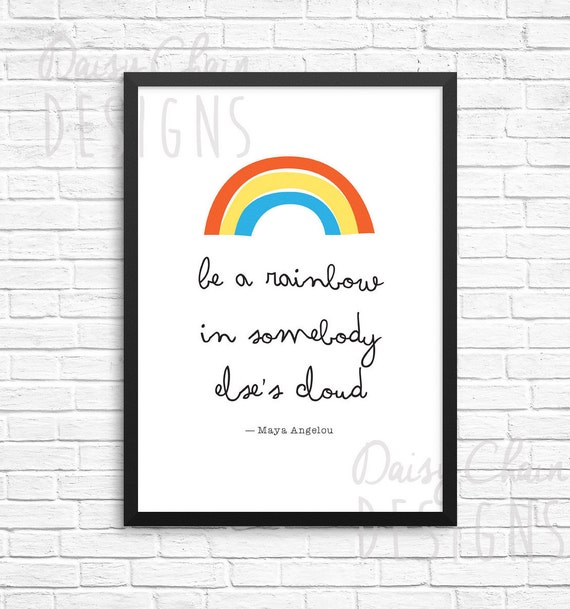 Soyez Un Arc En Ciel Dans Le Nuage De Quelqu Un Etsy France Soyez Un Arc En Ciel Dans Le Nuage De Quelqu Un Etsy France