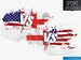 UK vs USA Qatar World Cup Team Match Draw Double Pack - Flag Design Textless -  Sublimation Multi Use Design - Commercial Use 