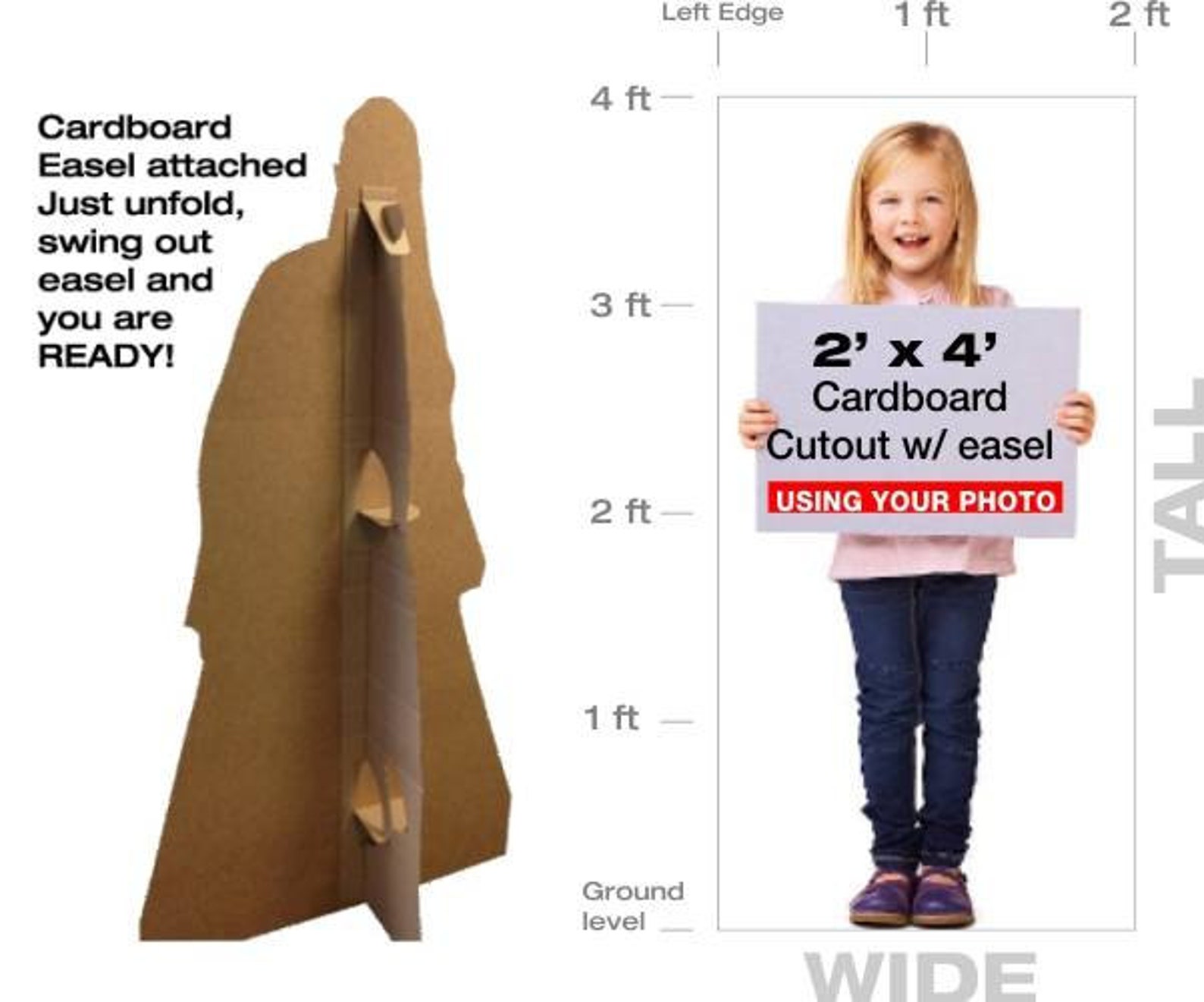 Diy Life Size Cardboard Cutout Youtube Cardboard Cuto vrogue.co