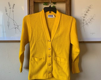 mens mustard cardigan