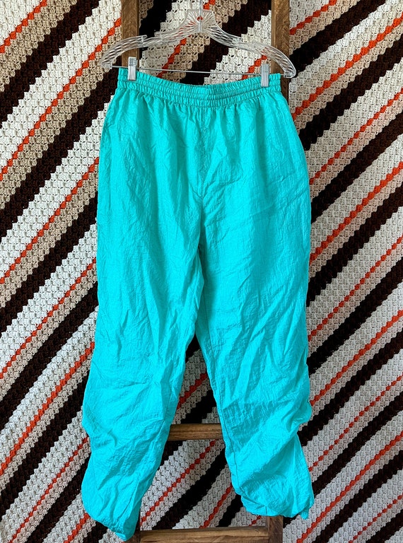 Vintage 1990's Green Track Pants Size Large