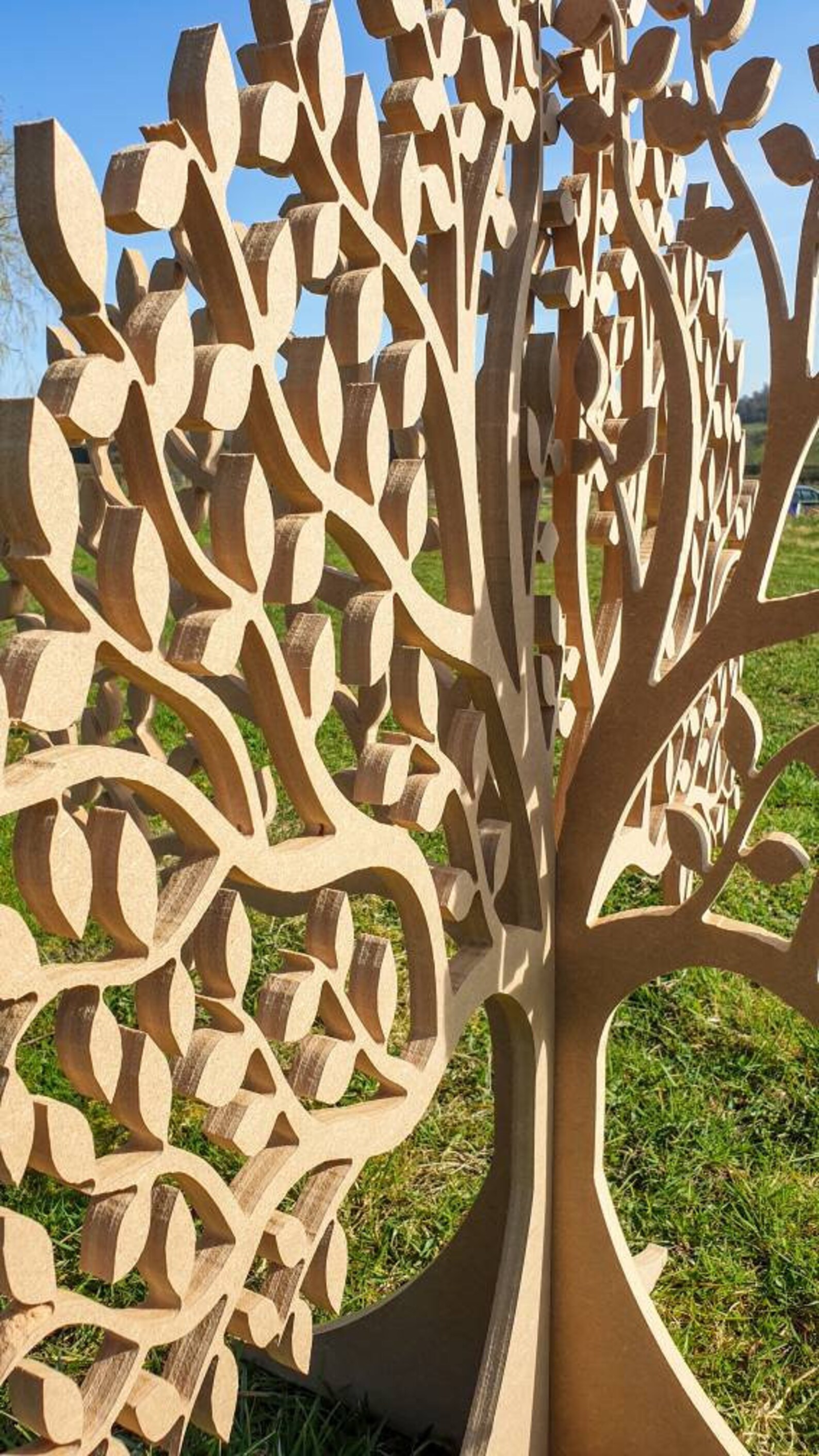 Decorative MDF tree Etsy