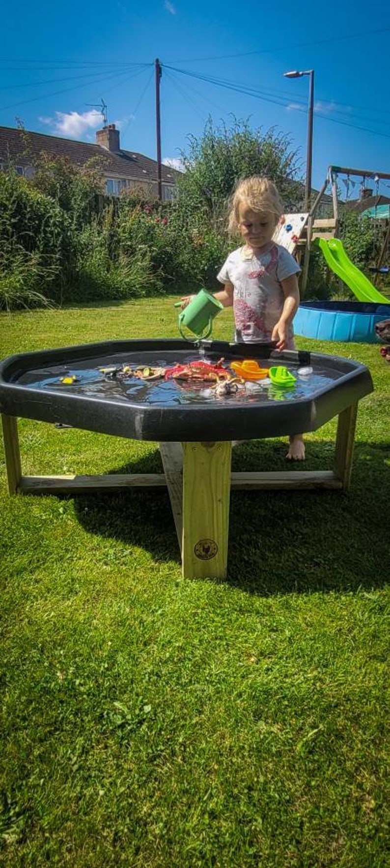 Foldable wooden tuff tray stand tuff tray not included Etsy