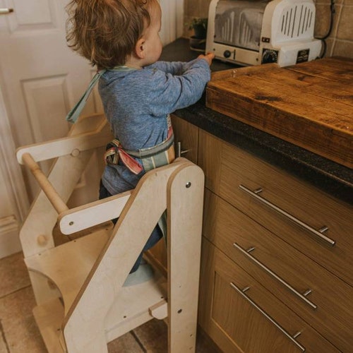 Folding Kitchen Tower Learning Helper Toddler Tower Foldable Etsy