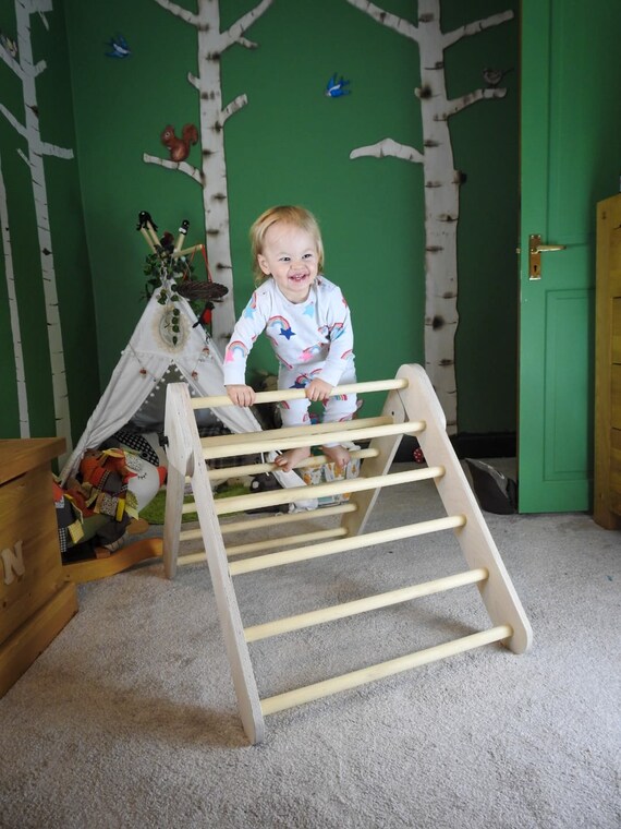 Indoor Wooden Climbing Frame 