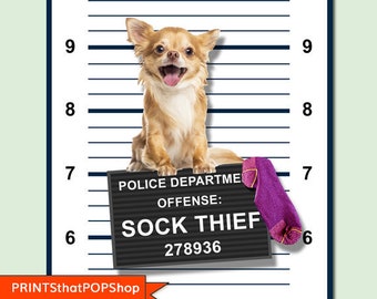 Custom Pet Photo,Your Pet Photo,Bad Dog Poster,Pet Mugshot Poster,Pet Memorial,Pet Tribute,Pet Lover Gift,Pet Decor,Vets,Funny Pet Posters