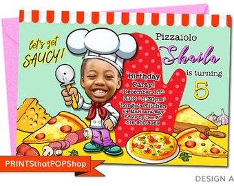 Chef Caricature Etsy Canada