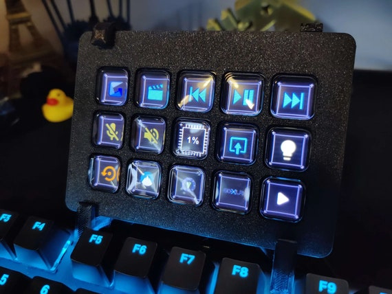 Elgato Stream Deck MK2 Face Plate 15 Keys - Stand - Etsy