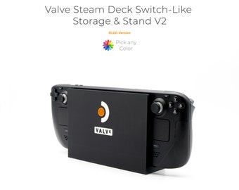 Ventil Steam Deck Switch-Like Lagerung & Stand V2 3D Gedruckt