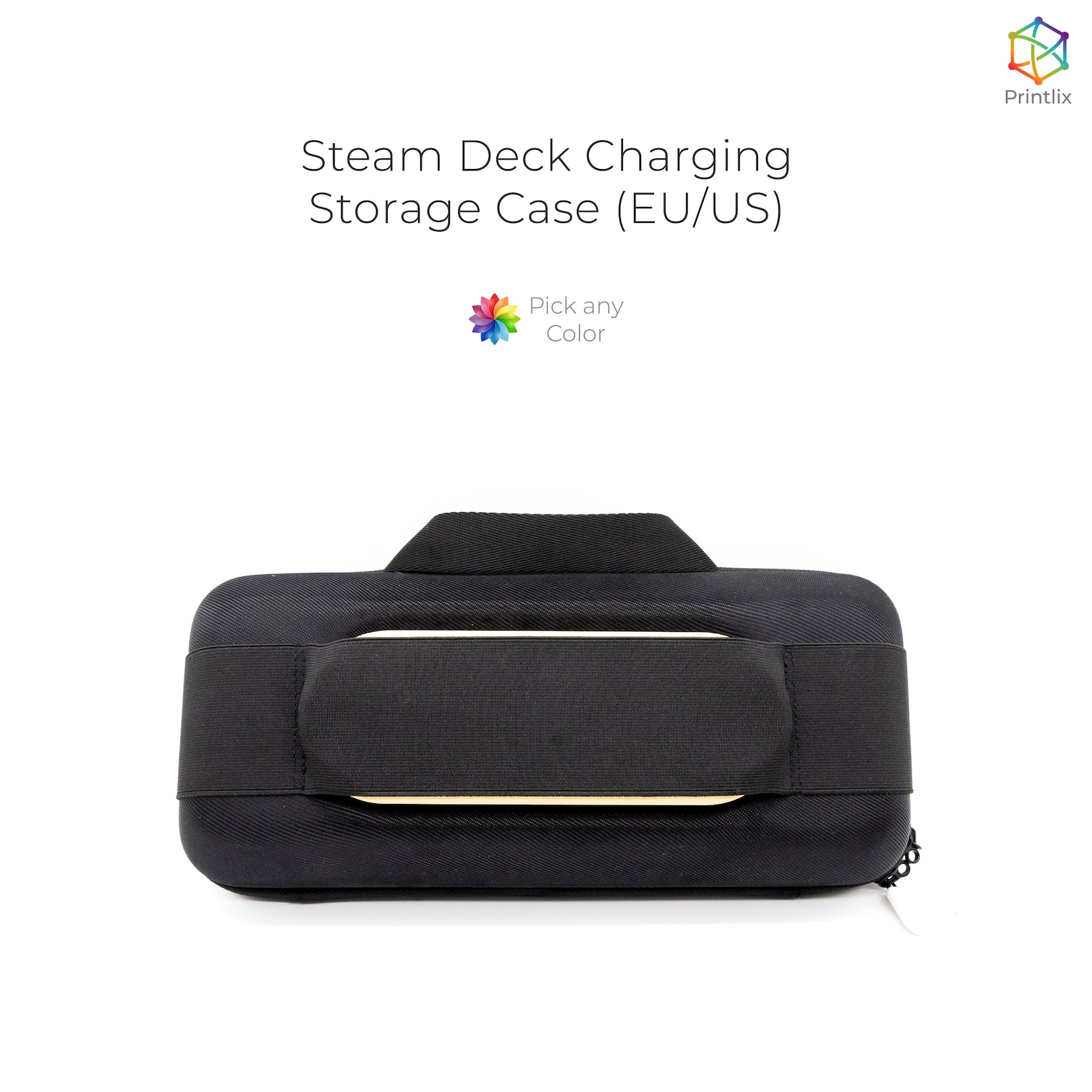Valve Steam Deck Charging Storage Case EU/US PLA 3D Etsy