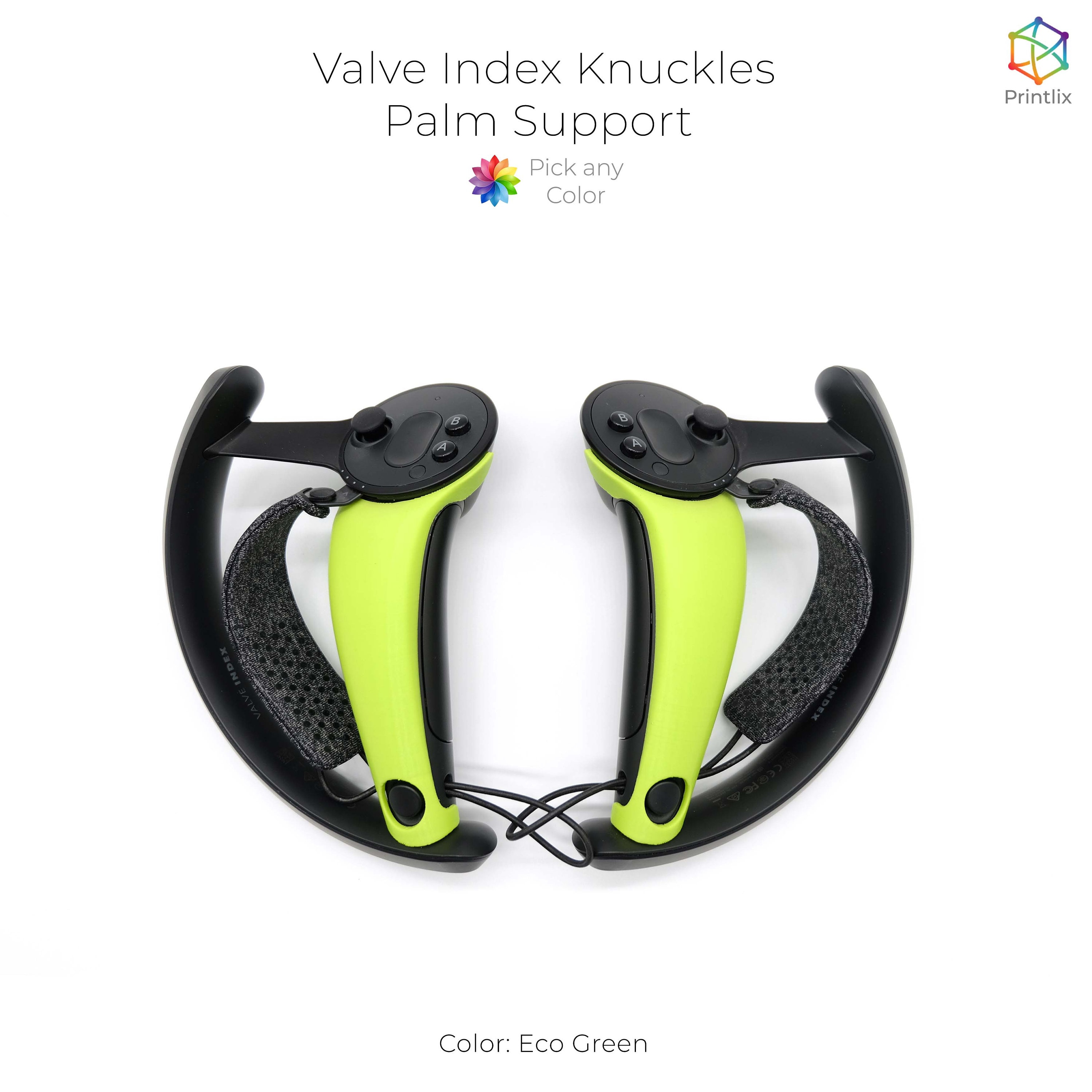 Spædbarn sydvest tyk Valve Index Knuckles 2x Set Palm Support PLA 3D Printed - Etsy