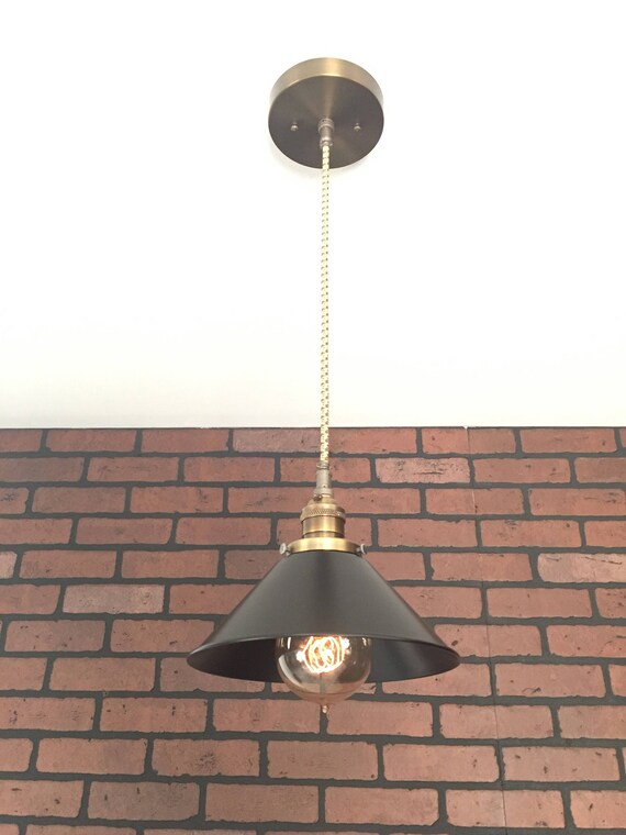 Chrome 8 Clear Glass Cone Shade With Patent Pending Simple Plug