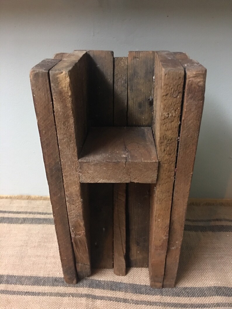 Antique Architectural Salvage Corbel Wood Bracket Decorative Restoration Victorian Rustic Corbel Shelf Display