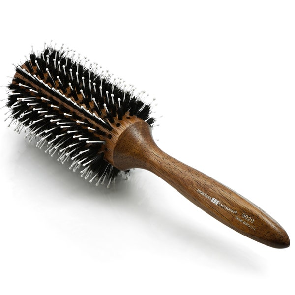 Round Boar Bristle Hair Brush - Soft bristle hair brush - Hair brush for thick hair - Hairdressing brushes - hair accessories