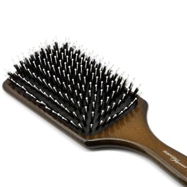 Hair brush for all types of hair - Top boar bristle brush this year - Hair accessories, Wooden hair brush, Natural bristle brush - hair comb