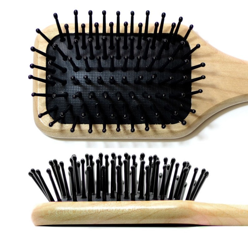 Small Detangling Paddle Brush for Gentle Hair Grooming Best Etsy