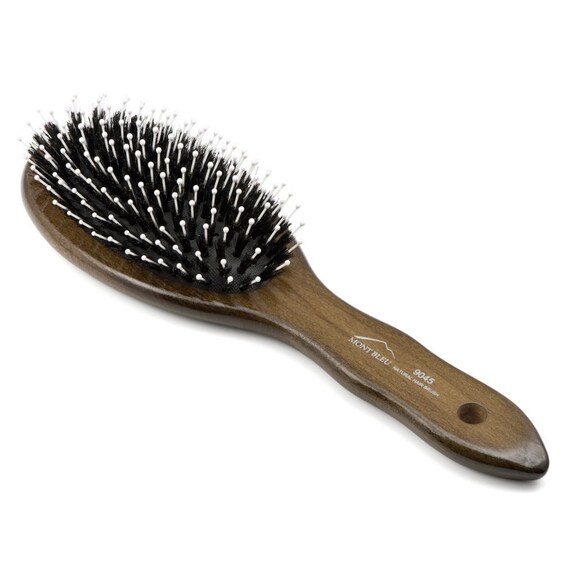 Boar Bristle Hair Brush Makeup Brushes Hair Accessories Etsy