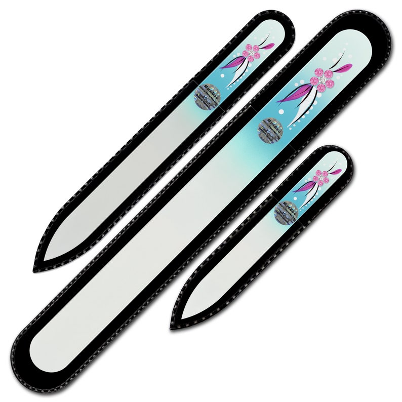 Glass Nail File With Hand Painted Creative Nail File Gifts for Women Etsy