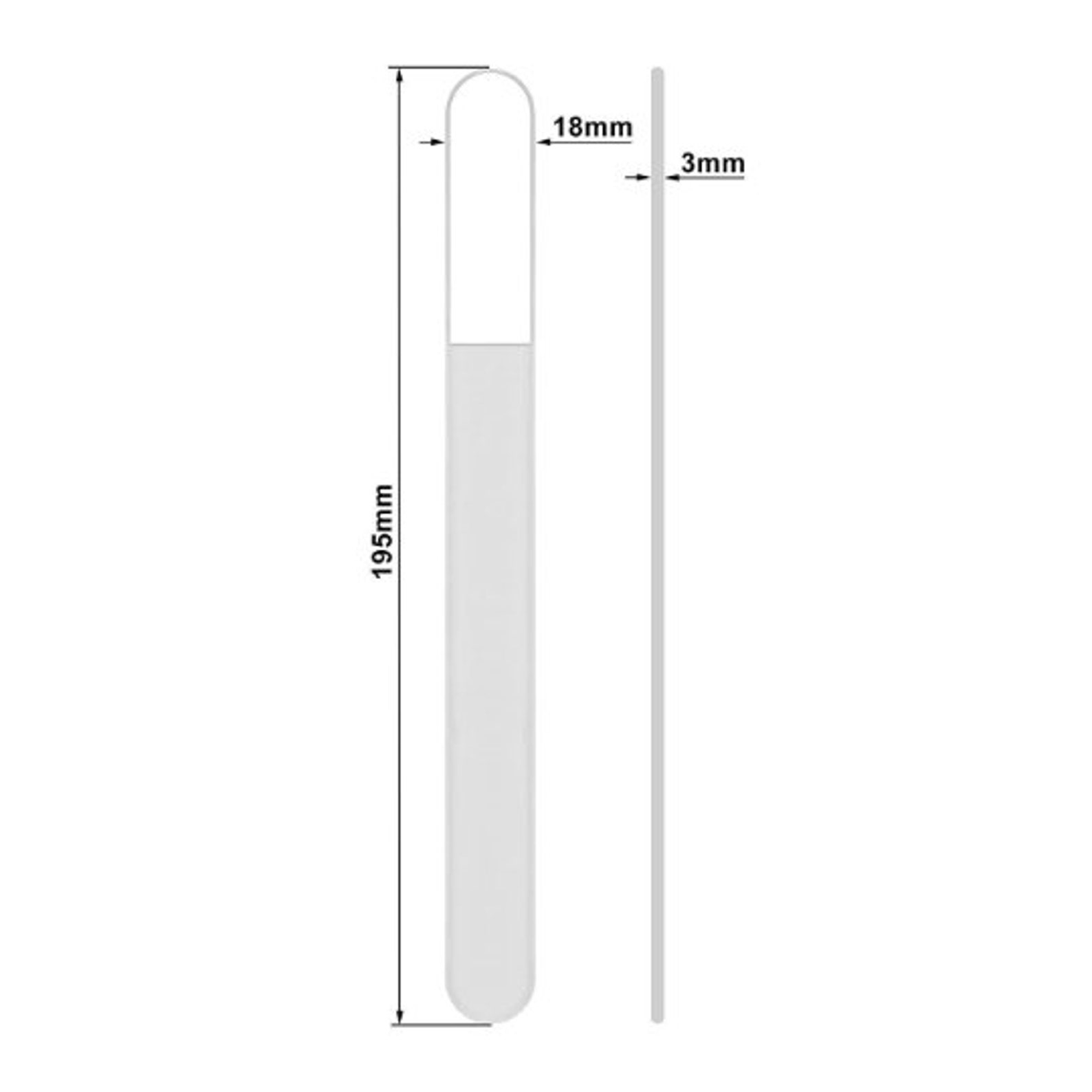 Glass Nail File Professional Etsy